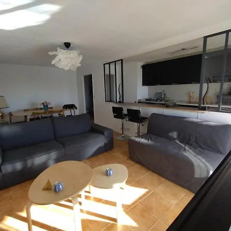 Appartement Le Fidgi - T3 6 Personnes Parking Prive Clim Terrasse Proche Plages